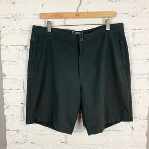 Vineyard Vines Dark Grey Performance Wick Away Hidden Drawstring Shorts 34